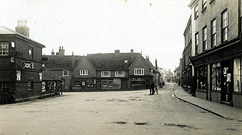 26 to 28 Market Square about 1900 [Z1306/91]